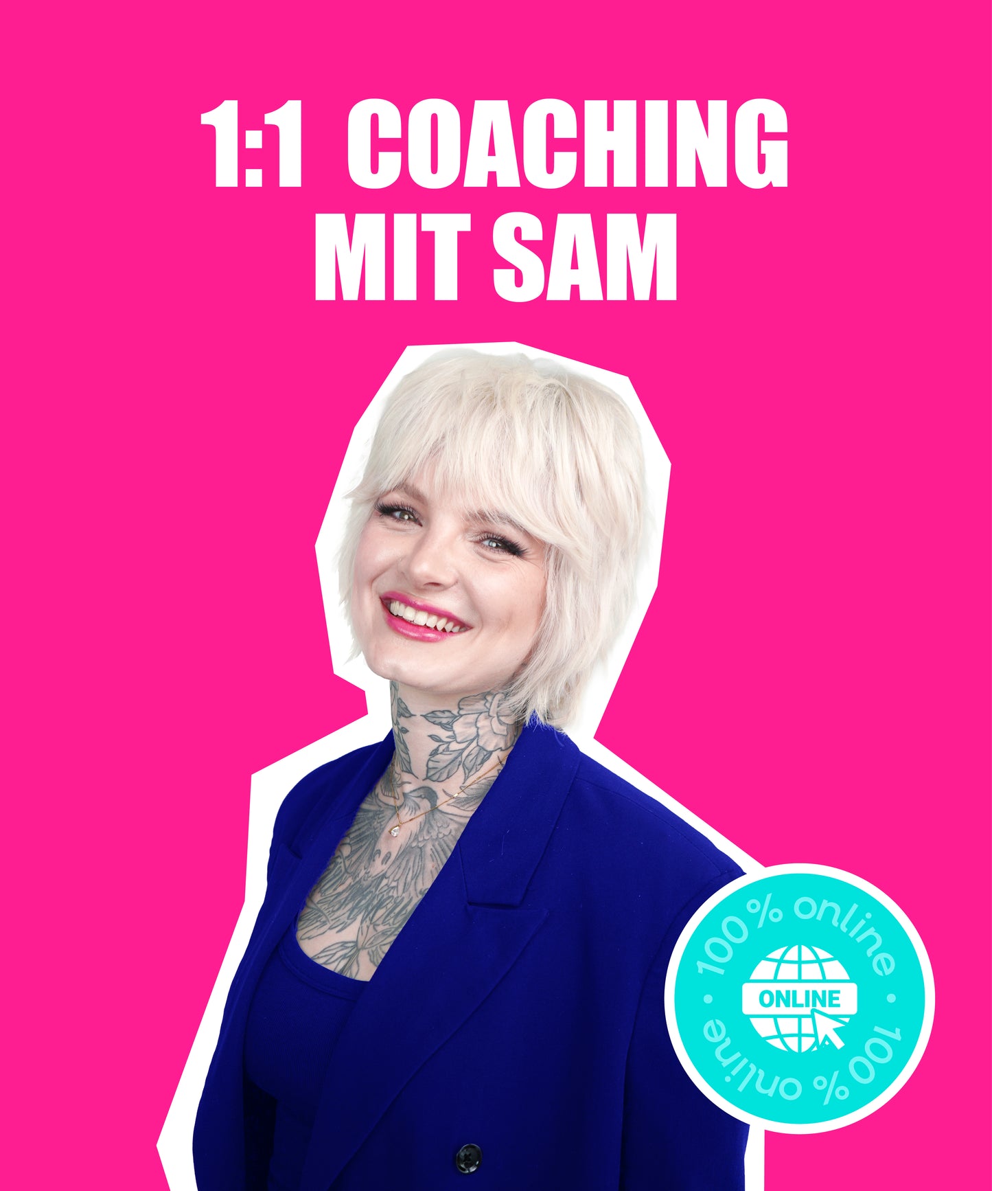 60 Min. 1:1 Coaching mit Sam