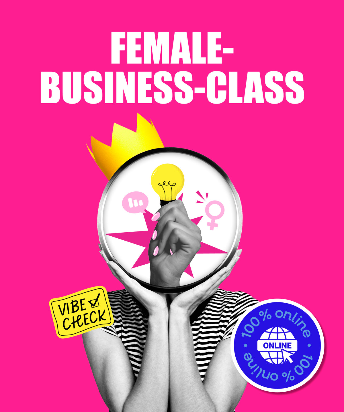 Female-Business-Class mit Sam