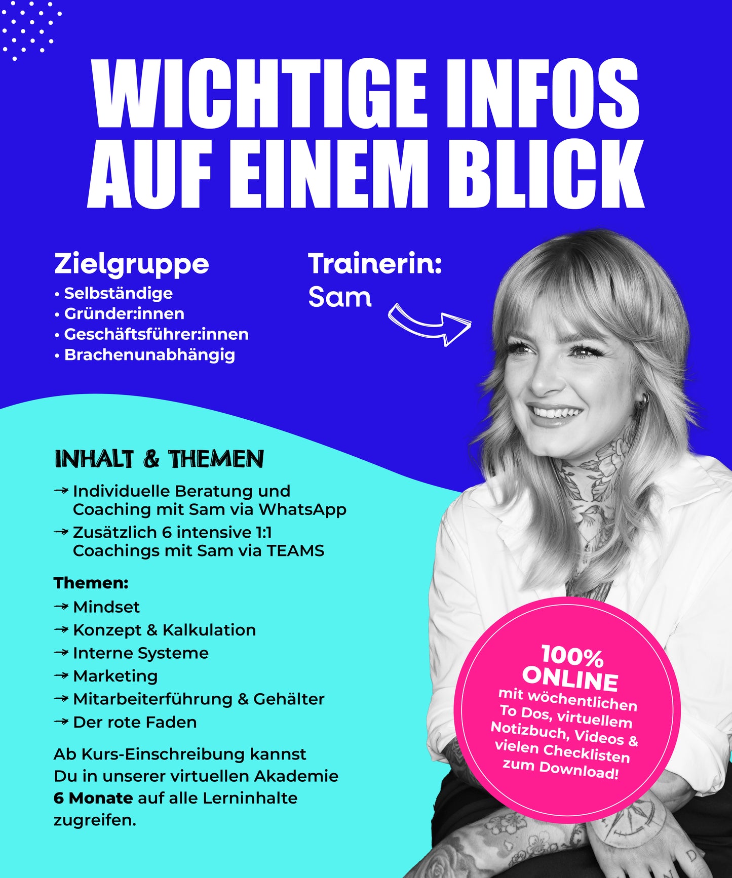 PAKET 2: Das Coaching-Programm für Selbstständige